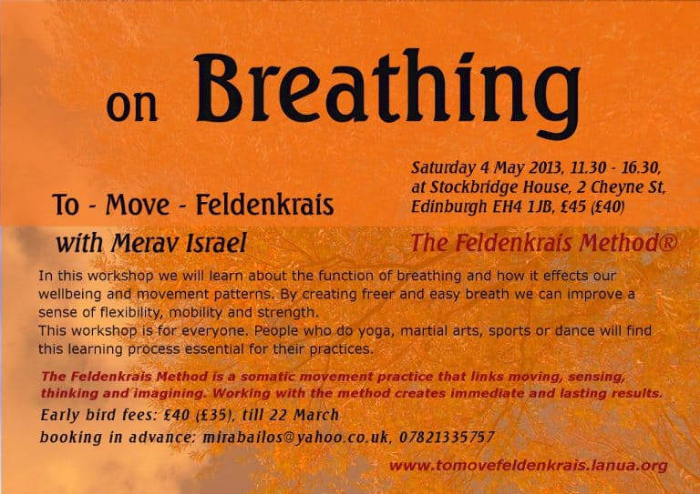 On Breathing - flyer
